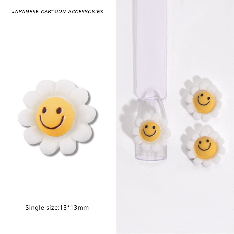 Bộ Phụ Kiện Trang Trí Móng Tay 3D DIY Hoạt Hình Đáng Yêu