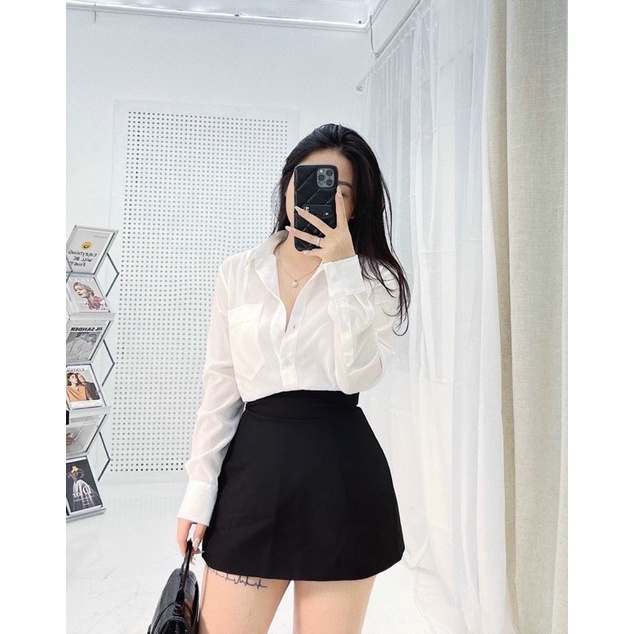 Áo Sơ mi trắng xuất dư