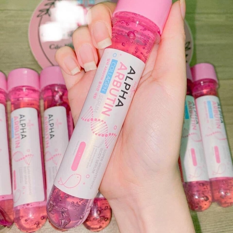 Serum ống kích trắng Body Alpha Arbutin Thái lan 50ml