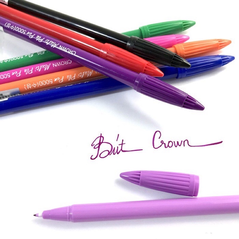 bút lông kim crown nhiều màu CMP-5000