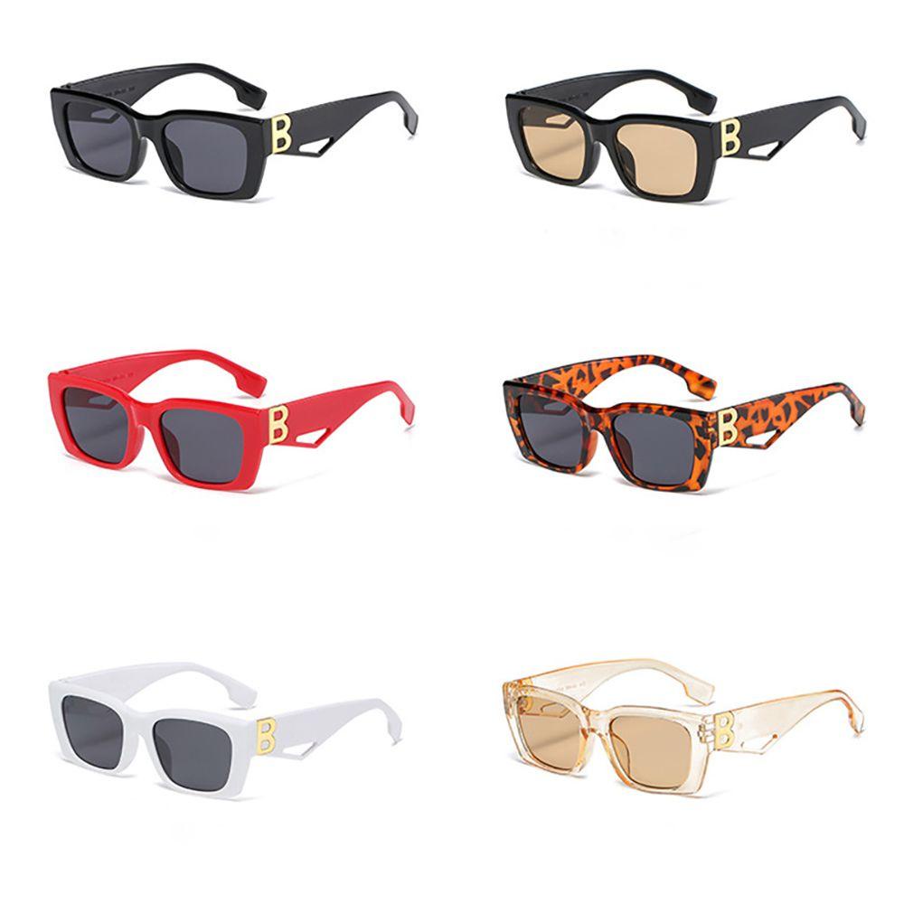 Kính Mát Gọng Vuông Chống Bức Xạ Phong Cách Hàn Quốc Thời Trang Cho Nữ