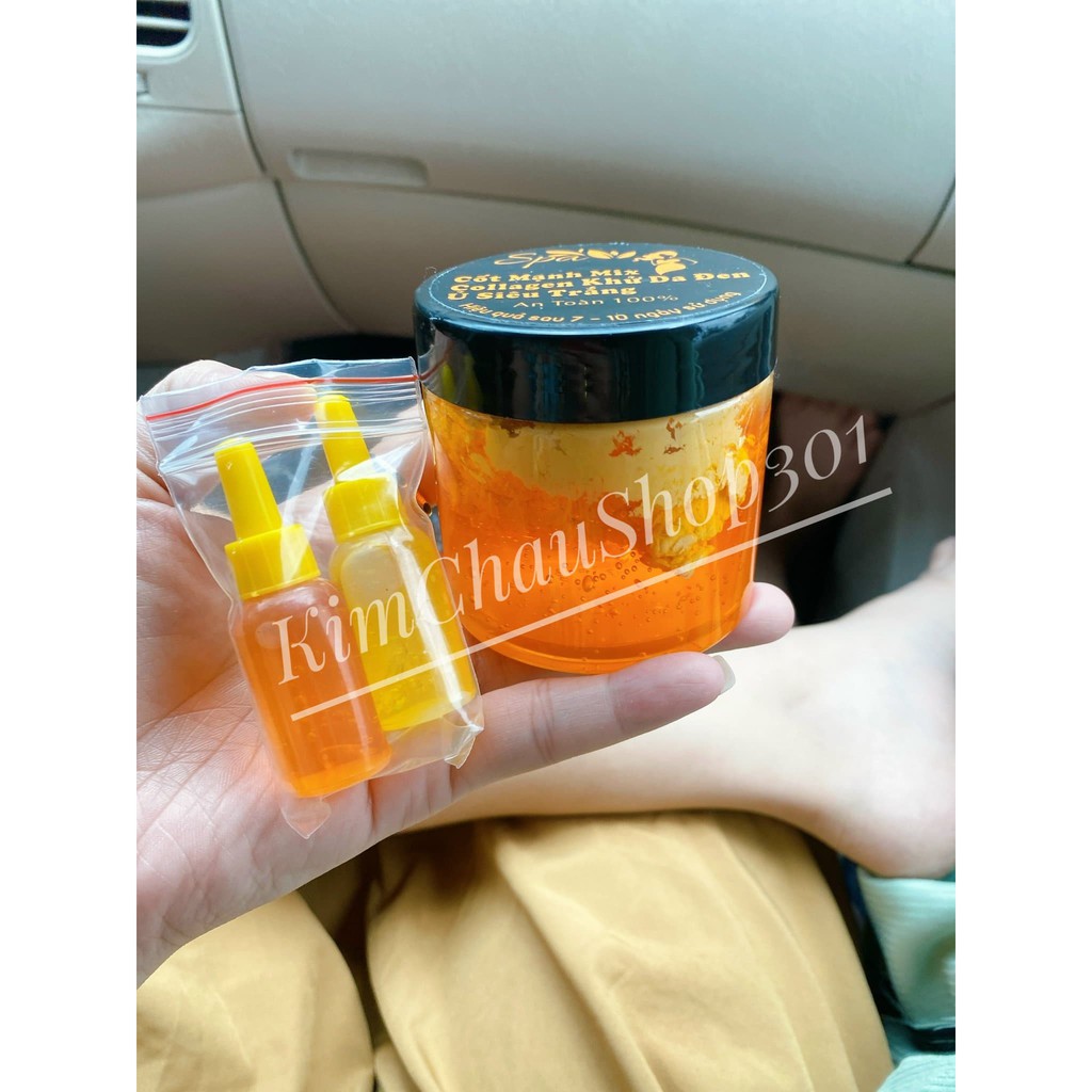 Body cốt ủ Spa mix collagen siêu trắng nhanh tặng muỗng và kích trắng | BigBuy360 - bigbuy360.vn