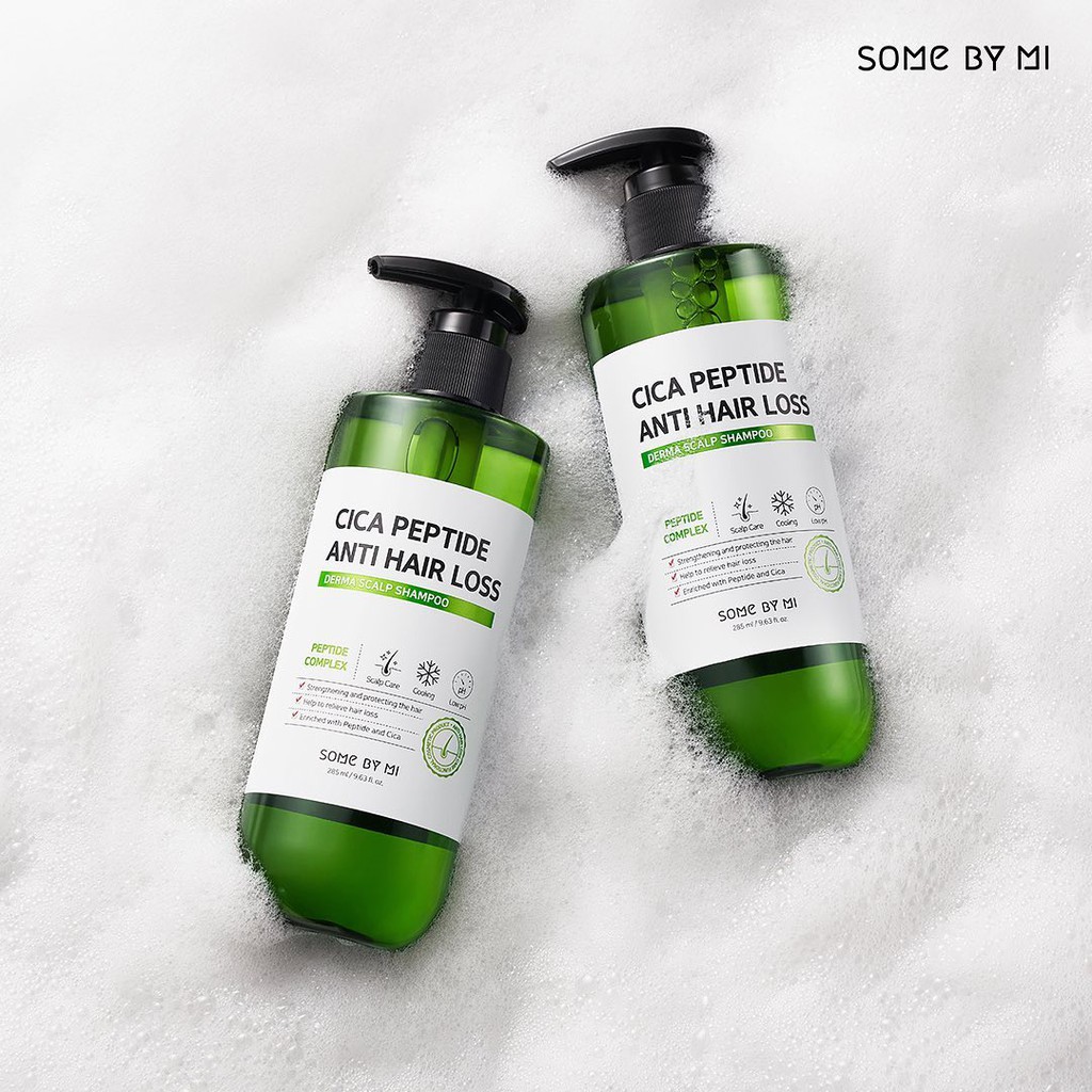 Dầu Gội Some By Mi Cica Peptide Anti Hair Loss Derma Scalp Shampoo 285ml - Khongcoson