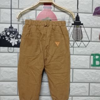 Quần nhung zara 2 lớp cho bé