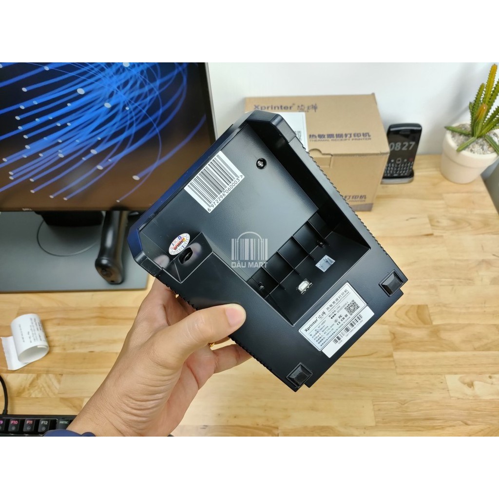 [ Hàng Hot ] Máy in hoá đơn K58 dPos XP58IIH GP5890XIII USB LAN WIFI in bill tính tiền POS từ các phần mềm bán hàng khổ