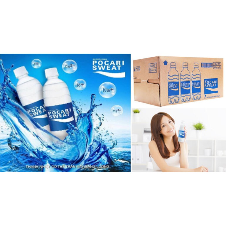 Thức uống bổ sung ION POCARI SWEAT CHAI 350ML