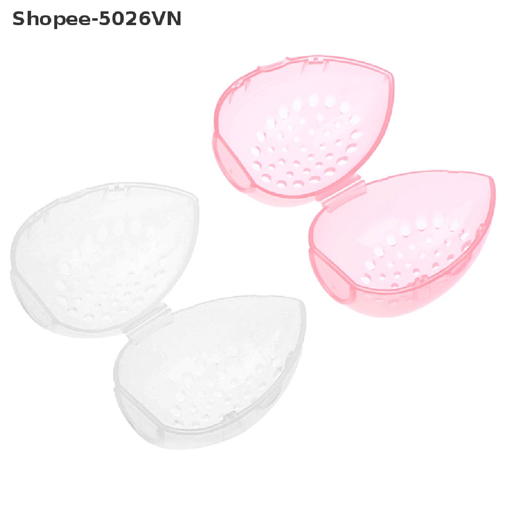 1 Hộp Rỗng Đựng Mút Trang Điểm Hình Quả Trứng