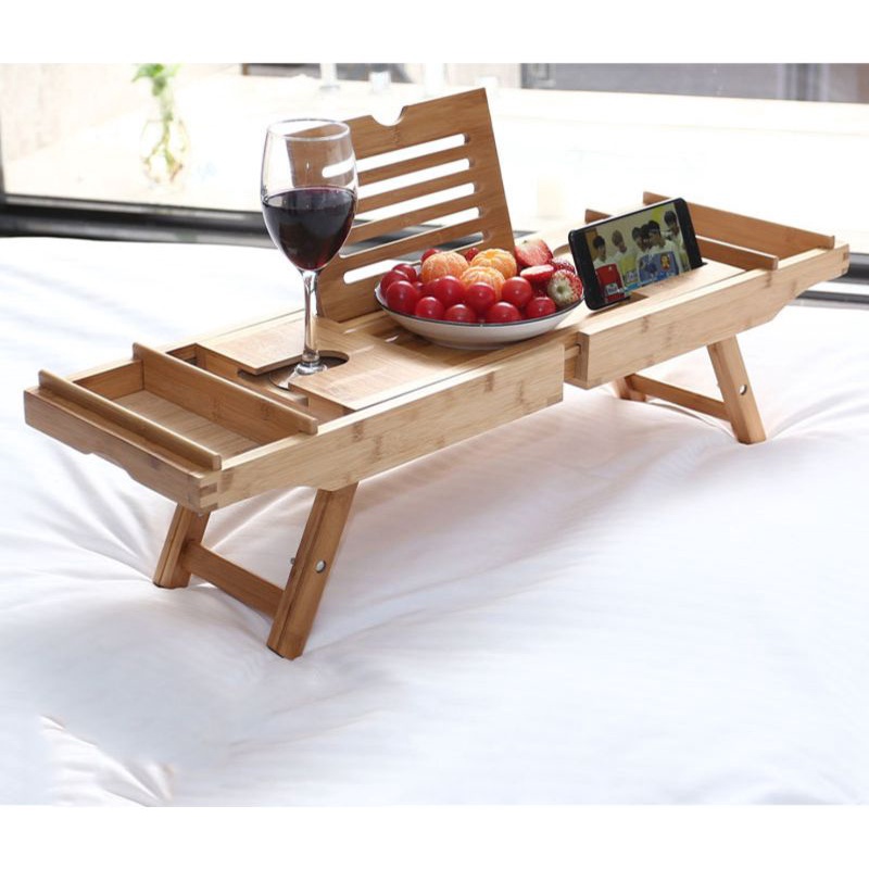 Khay tre gác bồn tắm phong cách Âu Mỹ