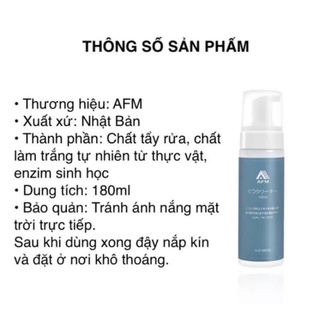 Chai xịt bọt tuyết vệ sinh giày dép tẩy trắng afm cao cấp.