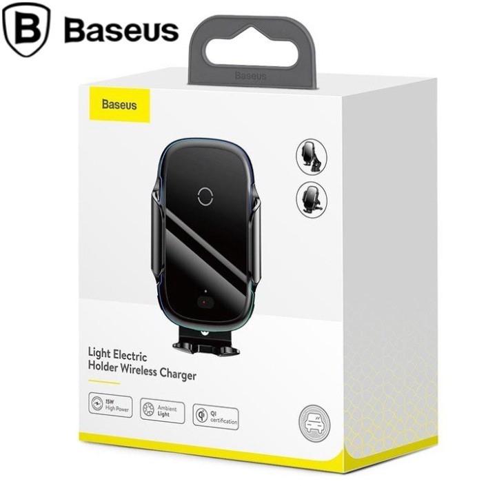 Sản Phẩm Giá đỡ điện thoại kiêm sạc không dây gắn taplo hoặc cửa gió điều hòa ô tô Baseus WXHW03 ..