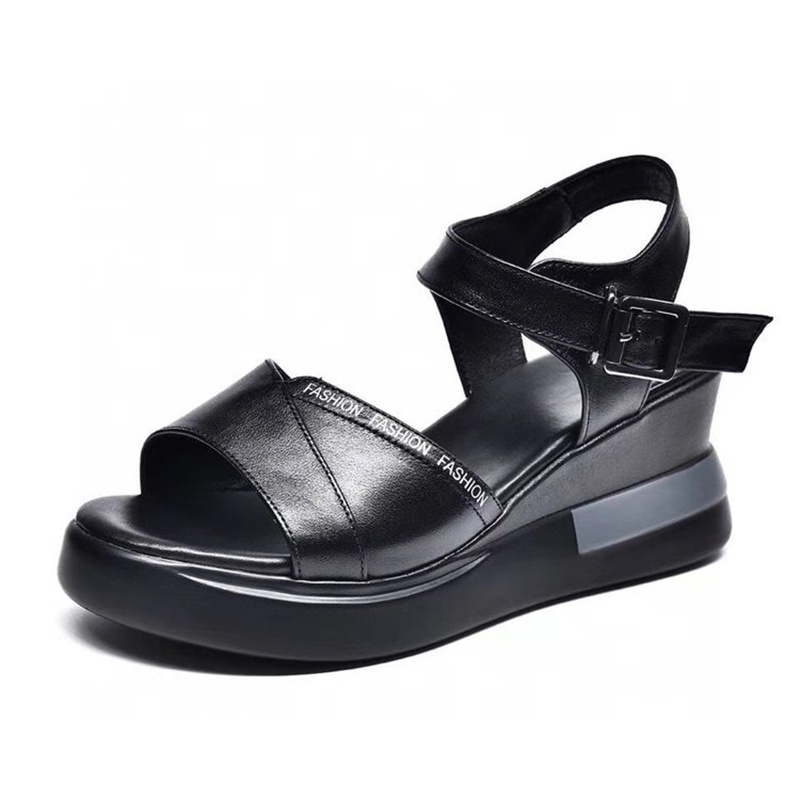 Giày sandal IELGY hở ngón đế xuồng phong cách Anh Quốc thời trang sành điệu dành cho nữ