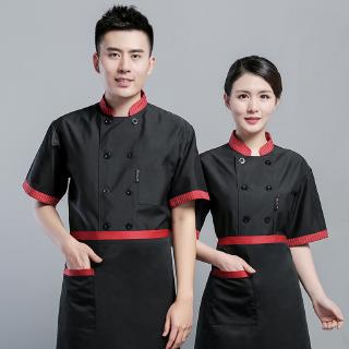 Áo Đầu Bếp Ngắn Tay Chuyên Nghiệp