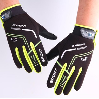 Găng Tay Xe Đạp INBIKE Màu Đen Vàng