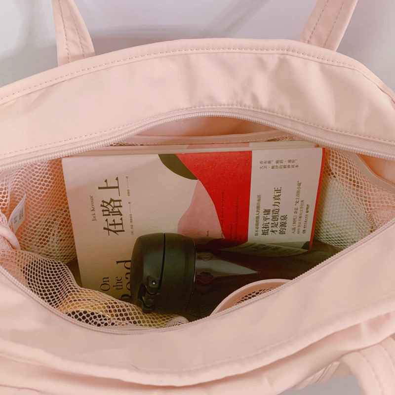 Túi Xách Đeo Vai Kích Thước Lớn NB Màu Hồng Thời Trang 2020 Cho Nữ