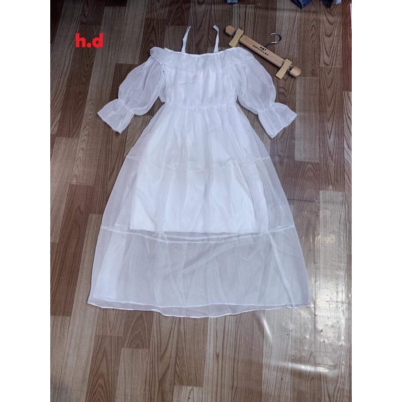 Váy von tơ 2 dây HD7