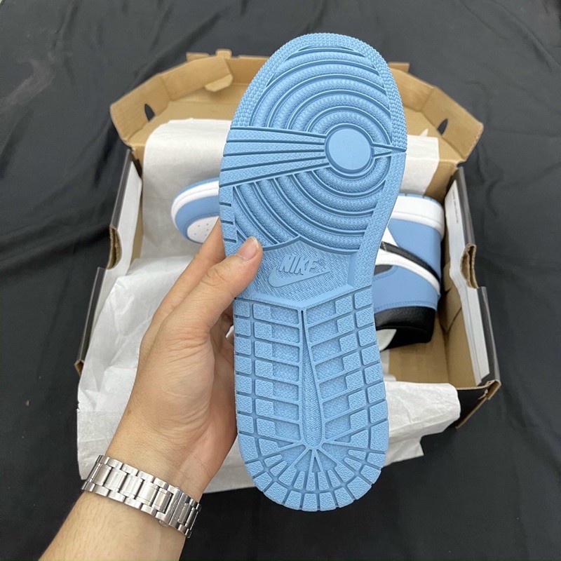 (ảnh thật) giày thể thao jd1 xanh đen cao cổ nam nữ | BigBuy360 - bigbuy360.vn