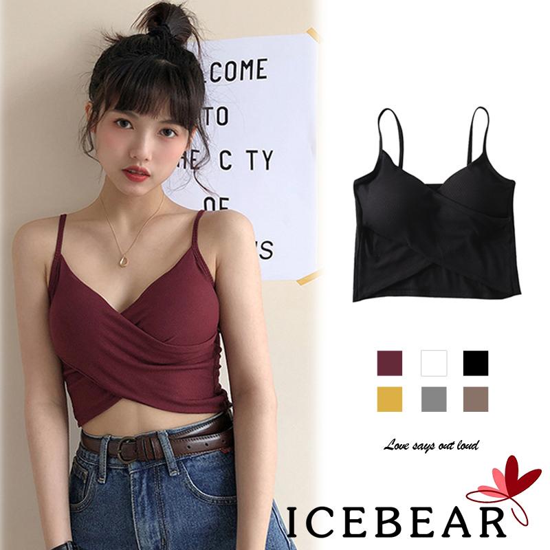 Áo lửng hai dây cổ V gợi cảm cho nữ