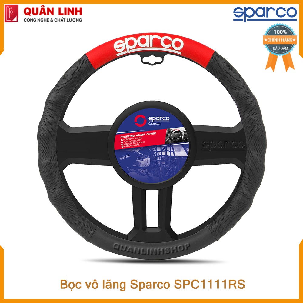 Bọc vô lăng cao cấp chính hãng Sparco  SPC1111