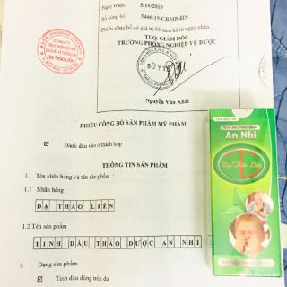 Tinh dầu thảo dược An Nhi