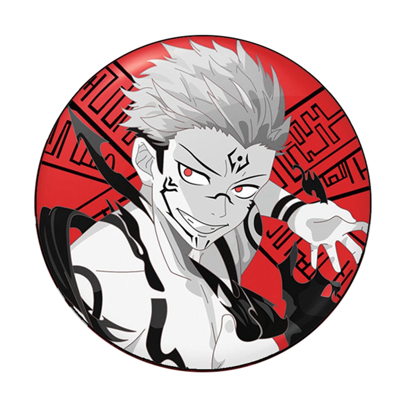 Huy hiệu cài áo nhân vật Jujutsu Kaisen trong anime MEGUMI đáng yêu