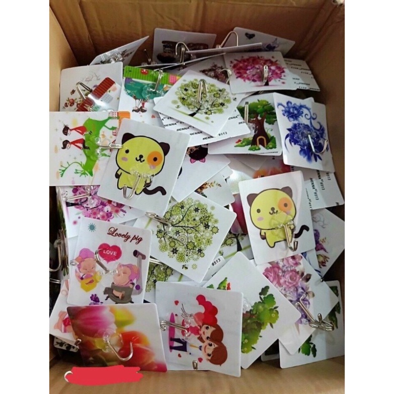 20 Móc dán tường 3D siêu dính chịu lực lên đến 10kg.ĐTCA!