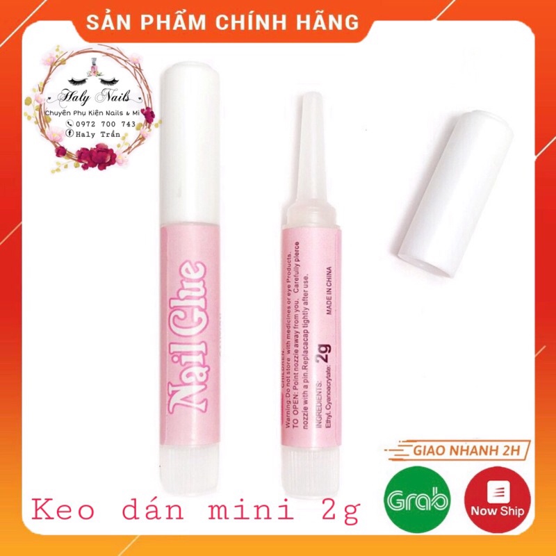 Keo dán nail glue mini 2g