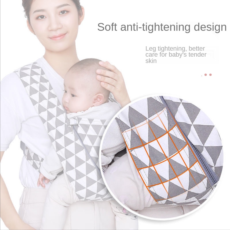 Đai địu em bé trước và sau lưng đa năng thuận thiện