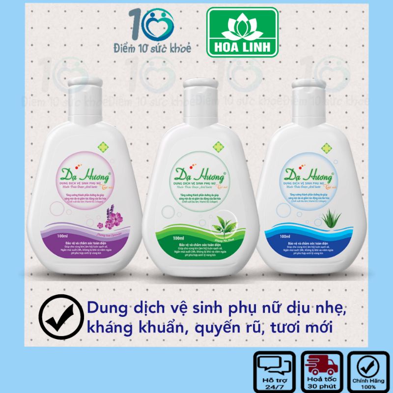 Dung dịch vệ sinh phụ nữ Dạ Hương