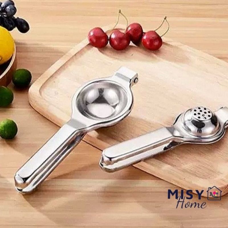 Dụng cụ ép vắt nước chanh bằng tay, cầm tay inox pha chế đồ uống dành cho bartender Misy home