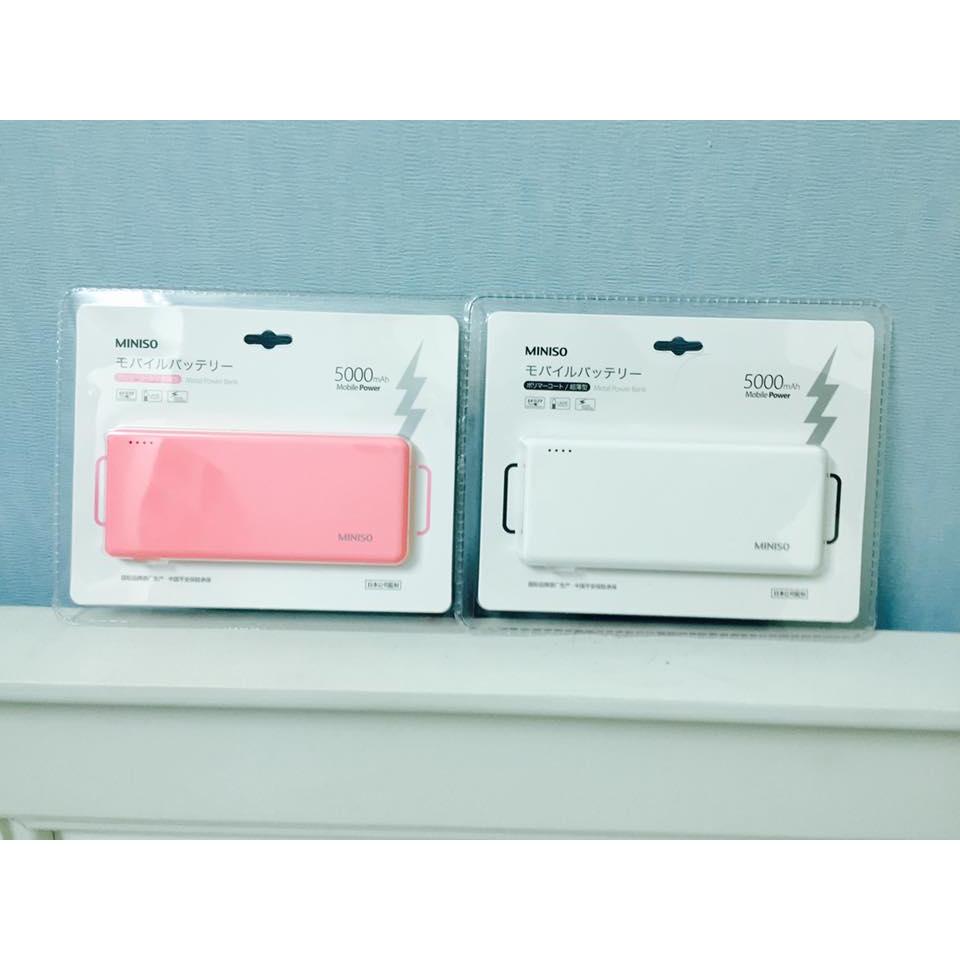 Sạc dự phòng 5000mAh Miniso Nhật