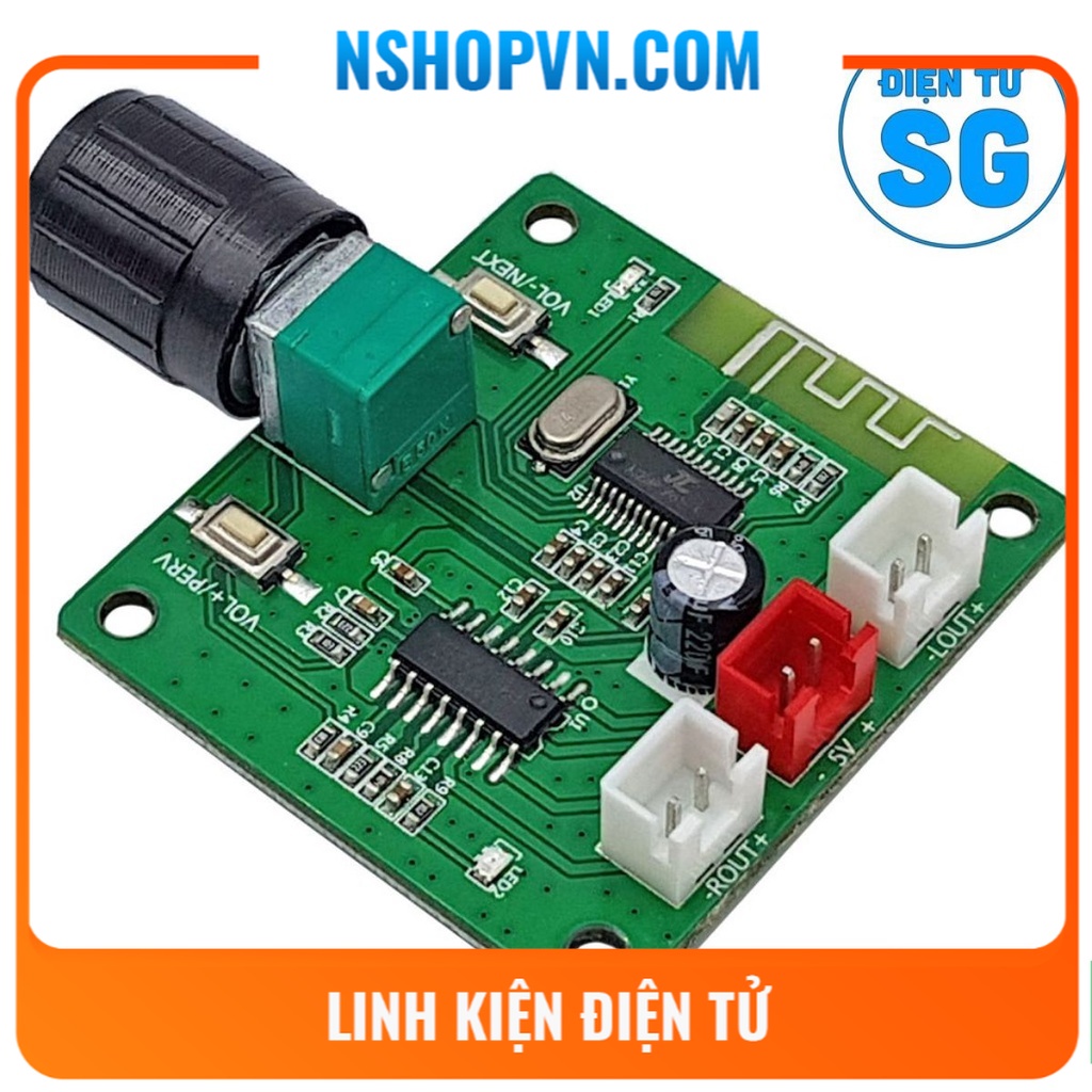 Mạch khuếch đại âm thanh bluetooth 5.0 PAM8403 2x5W XH-A158