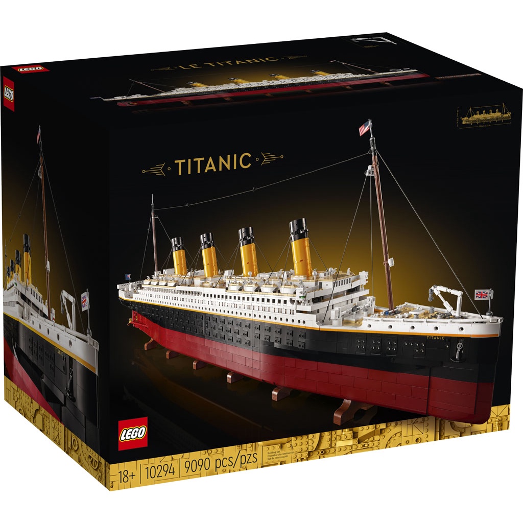 Hàng đặt-Lego 10294- Siêu phẩm tài Titanic