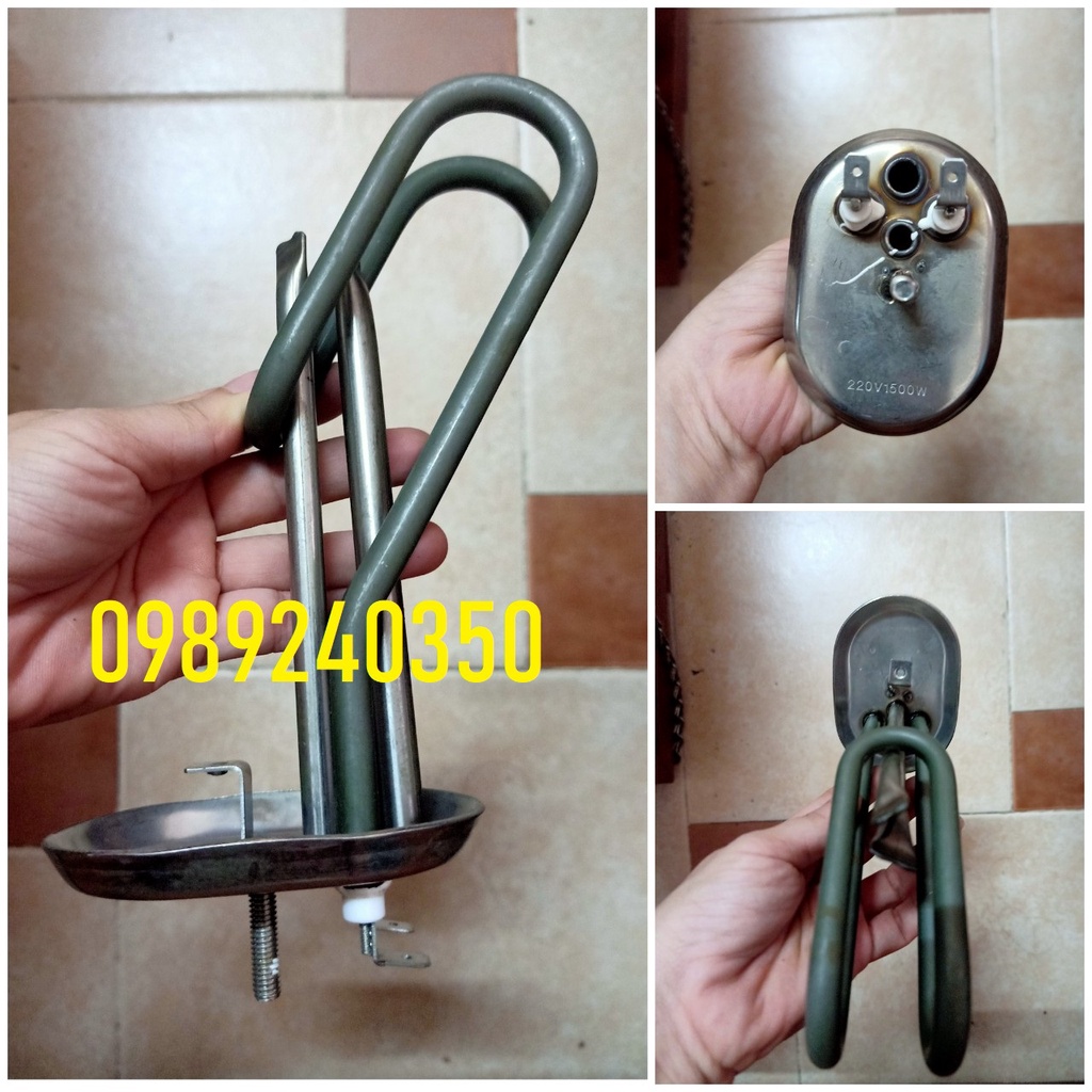 Sợi đốt bình nóng lạnh Apollo đế bầu dục