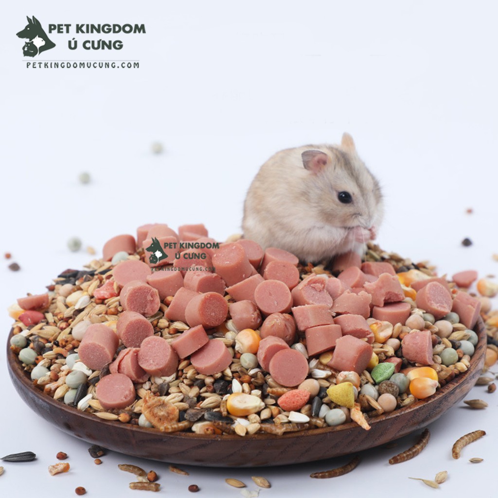 Mã 256FMCGSALE giảm 7% đơn 500K Xúc xích cho hamster, chó mèo, nhím