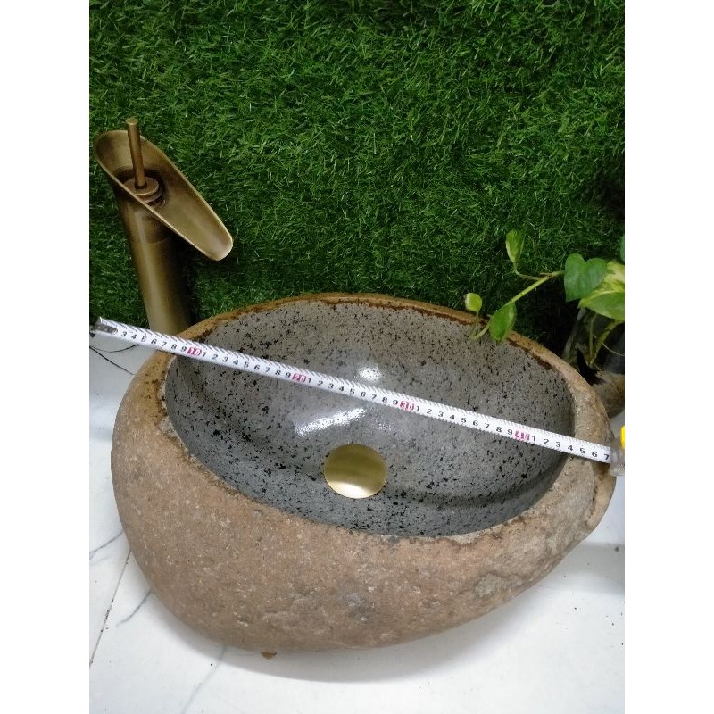 Lavabo đá cuội(mẫu số 75)