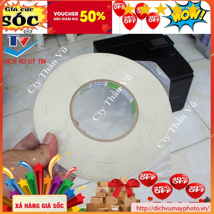 Quận băng dính 2 mặt hàng nhật siêu dính bền đảm bảo chất lượng sử dụng đa dụng hiệu quả