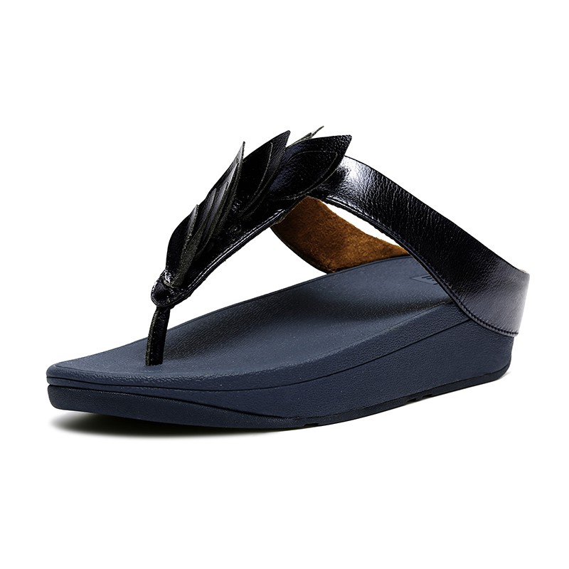 FITFLOP Dép da xỏ ngón đế xuồng thời trang đi biển cho nữ