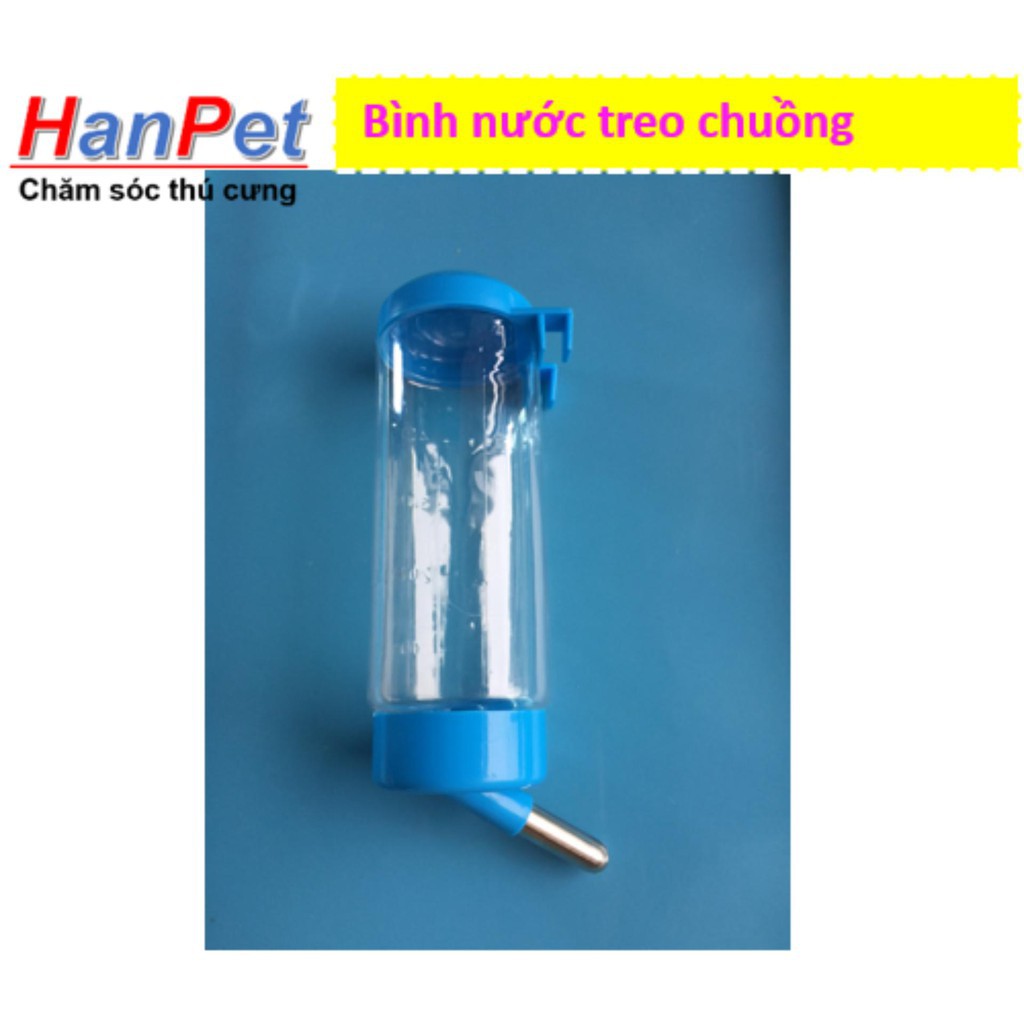 Hanpet.GV- Bình uống nước tự động treo chuồng thú cưng (4 loại)