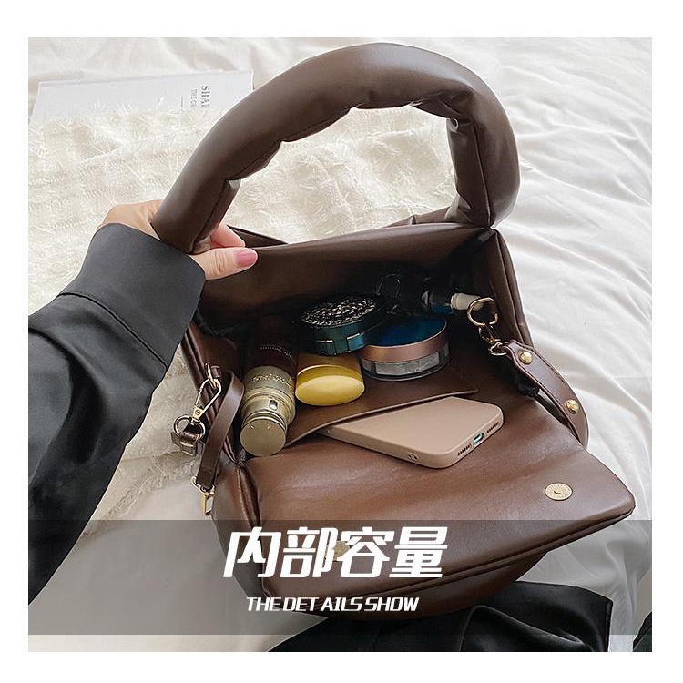 Túi Xách Thời Trang Mùa Thu 2022 Mềm Mại Phong Cách Retro Dành Cho Nữ