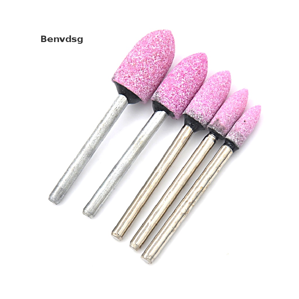 Bộ 10 Dụng Cụ Mài Đá Xoay Màu Hồng