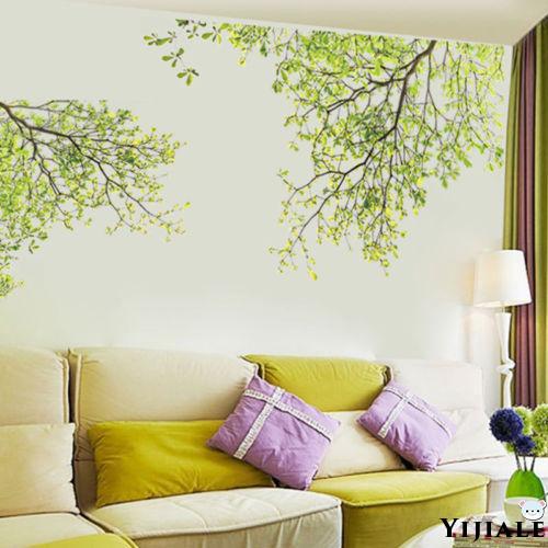 Decal dán tường hình cây