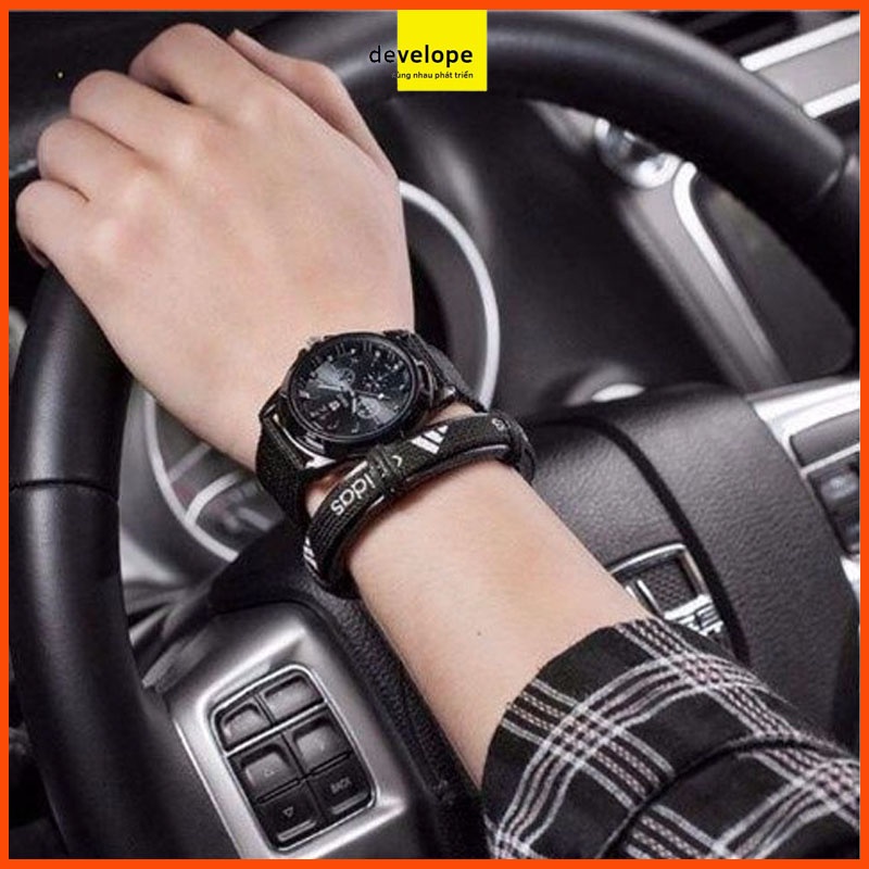 Đồng hồ nam SWISS ARMY dây dù, phong cách lính, chống nước