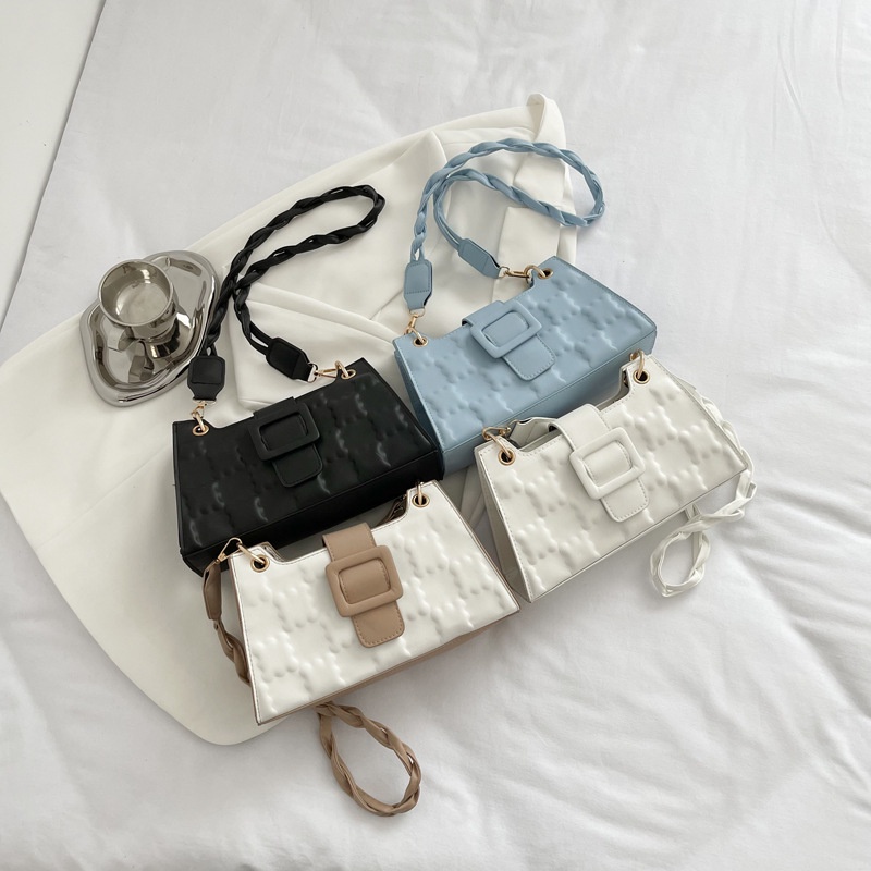 Túi Đeo Vai/Kẹp Nách Hình Vuông Nhỏ Thời Trang Cao Cấp Cho Nữ