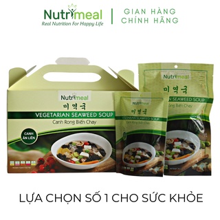 Canh Rong Biển Chay Ăn Liền Nutrimeal 18gr/ 36gr (1-4 Người Dùng/ Gói)