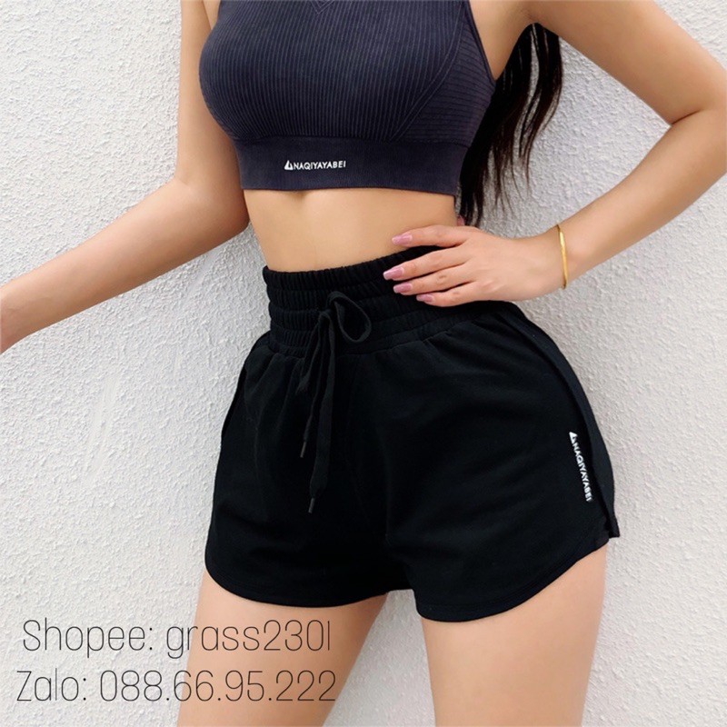 Quần shorts thể thao tập gym yoga nữ chính hãng NaQi