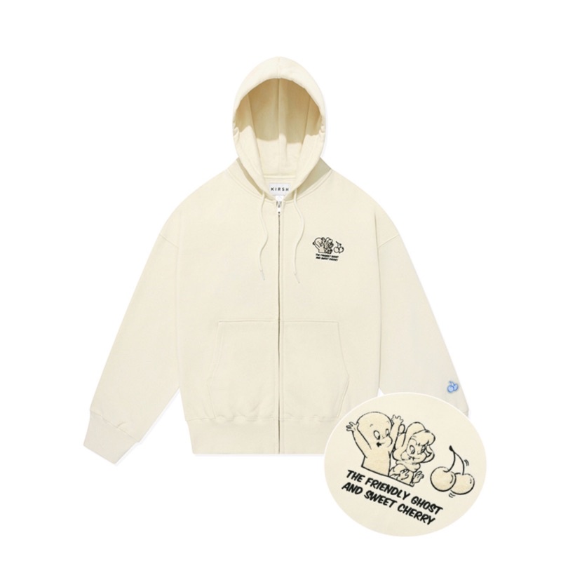 Áo Hoodie zip brand Hàn KIRSH (Ảnh thật +Gift tặng kèm)