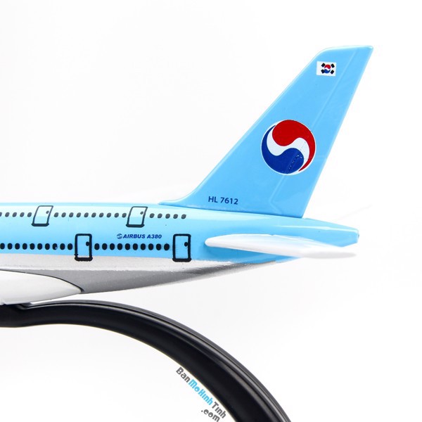 Mô hình máy bay Korean Air 16cm Everfly