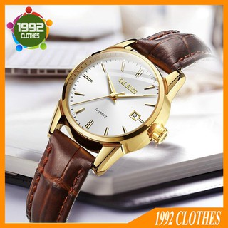 Đồng hồ thời trang nữ cao cấp - Đồng hồ nữ OLEVS chống nước , chống xước , dây da bò cao cấp - Kèm hộp đựng