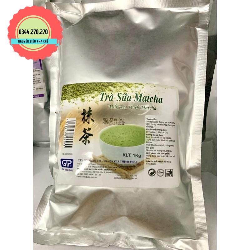 Bột pha trà sữa Matcha GTP -