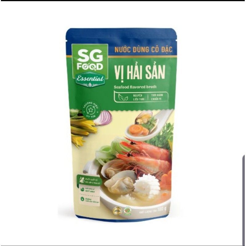 Nước dùng cô đặc SG Food các vị ( date mới) _RIÊNG VỊ KIM CHI  (DATE THÁNG 3.22)